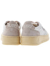 Medalist Beige Suede Low Top Sneakers White - AUTRY - BALAAN 5