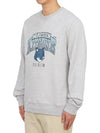 Campus Fox Regular Sweatshirt Light Grey Melange - MAISON KITSUNE - BALAAN 3