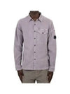 Lens Detail Long Sleeve Shirt Purple - CP COMPANY - BALAAN 2