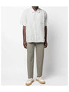 Cotton Trousers Khaki - A.P.C. - BALAAN 6