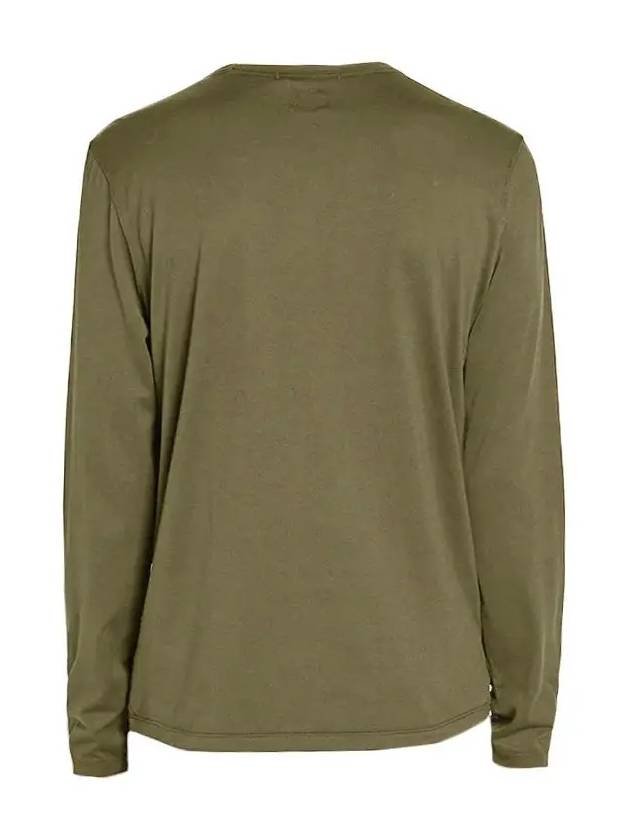 12Th Anniversary Printed Pocket Long Sleeve T-Shirt Green - CP COMPANY - BALAAN 4