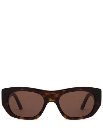 Alexander McQueen AM0450S Havana - ALEXANDER MCQUEEN - BALAAN 1