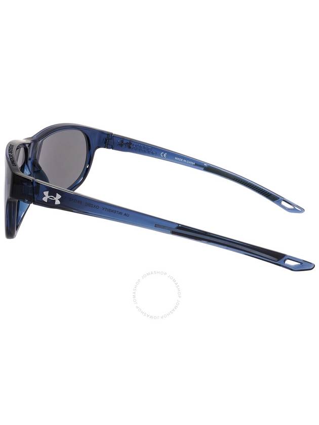 Under Armour Silver Multilayer Oval Unisex Sunglasses UA INTENSITY 0OXZ/DC - UNDER ARMOUR - BALAAN 3