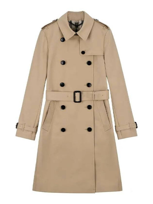 Harbon Long Trench Coat Beige - BURBERRY - BALAAN 2