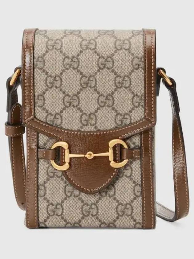 Horsebit 1955 Mini Bag Brown - GUCCI - BALAAN 2