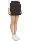 Women's Padded H-Line Skirt Black - HORN GARMENT - BALAAN 4