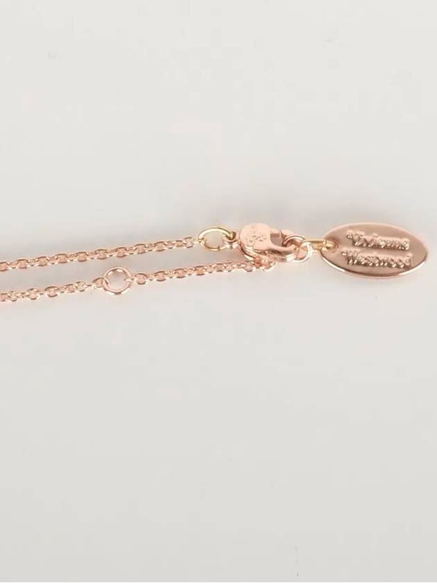 Balbina Pearl Pendant Necklace Pink Gold - VIVIENNE WESTWOOD - BALAAN.