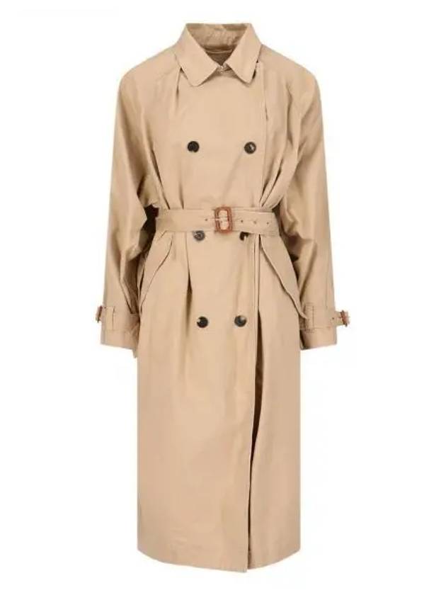 Edenna Trench Coat Beige - ISABEL MARANT - BALAAN 2