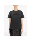 Reverse Logo Short Sleeve T-Shirt Washed Black - MAISON MARGIELA - BALAAN 3