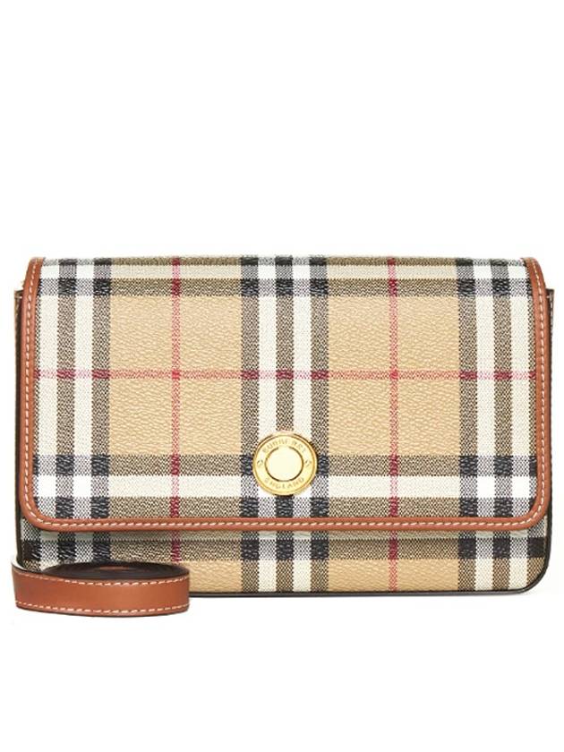 Hampshire Check Cross Bag Archive Beige - BURBERRY - BALAAN 2