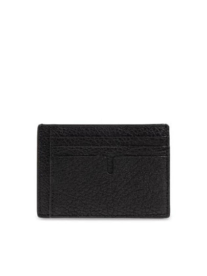 B-Cut Clip Leather Card Wallet Black - BURBERRY - BALAAN 2