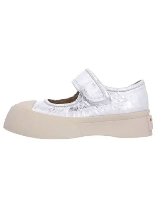 Mary Jane Sneakers Silver - MARNI - BALAAN 1