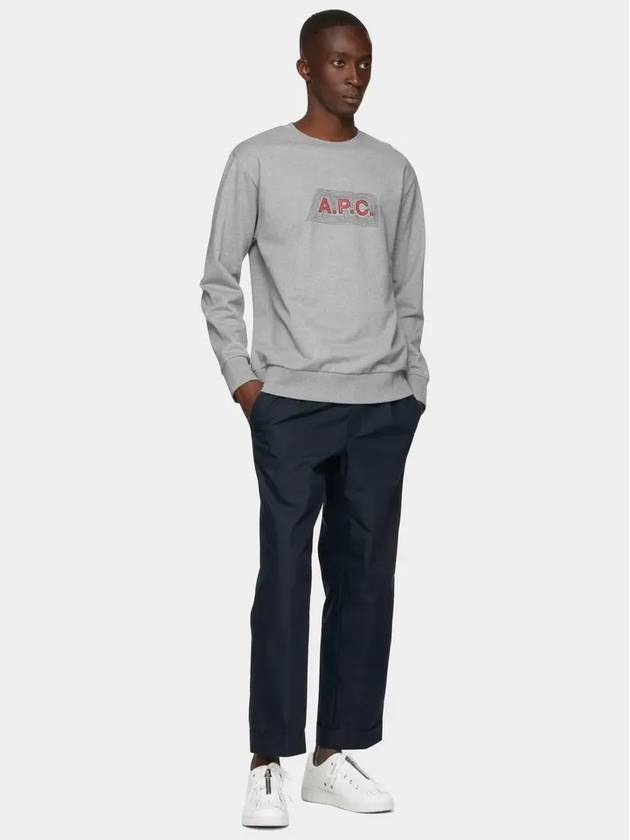 James Sweatshirt Grey - A.P.C. - BALAAN 8