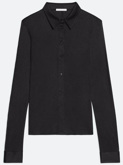 Jersey Slim Shirt Black - HELMUT LANG - BALAAN 2