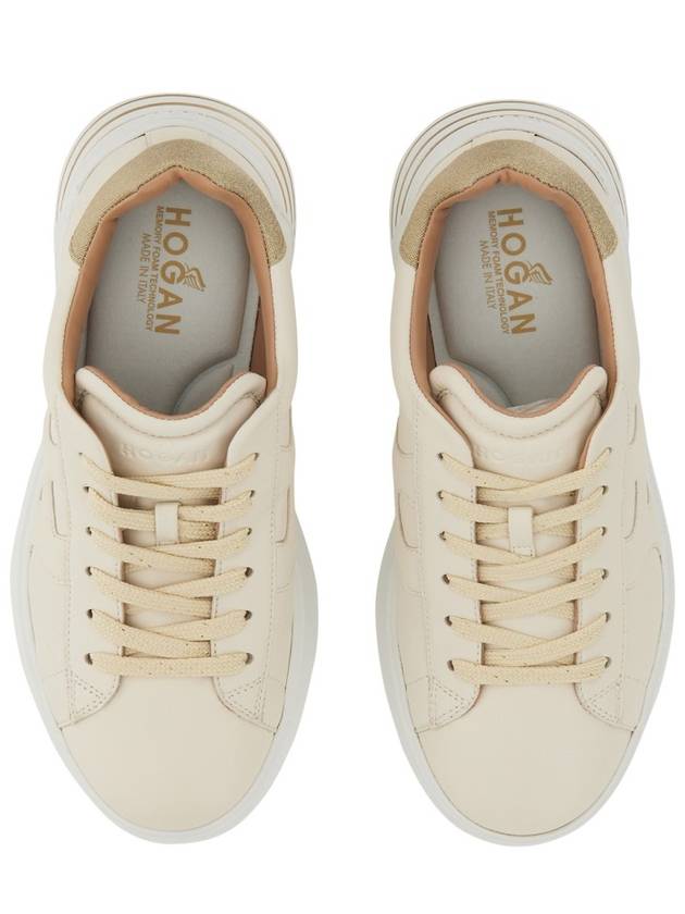 leather low-top sneakers beige - HOGAN - BALAAN 10