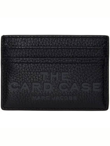 Black leather card wallet 242190F037005 270989 1147435 - MARC JACOBS - BALAAN 1