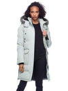 Women's Onyx Causapscal Padding Frost Fox Fur Light Grey - MOOSE KNUCKLES - BALAAN 3