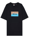 Men's Eco Hybrid Logo T-Shirt NW2411 1G805 C BLK BEG - NANGA - BALAAN 9