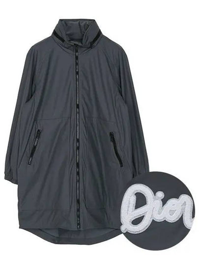 Kids Casual Zip-Up Jacket Grey - DIOR - BALAAN 2