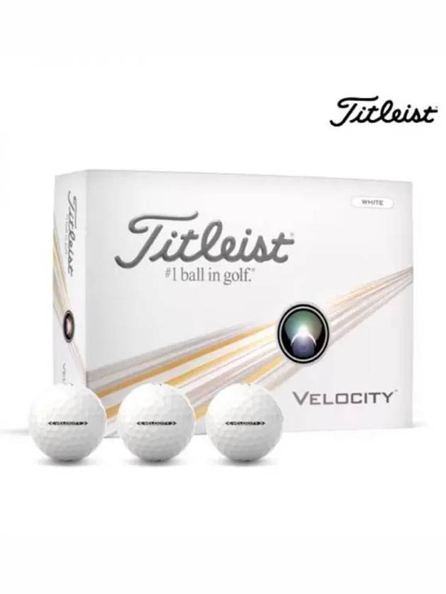 Velo City White Golf Ball Domestic Product GQ5524072626886 - TITLEIST - BALAAN 1