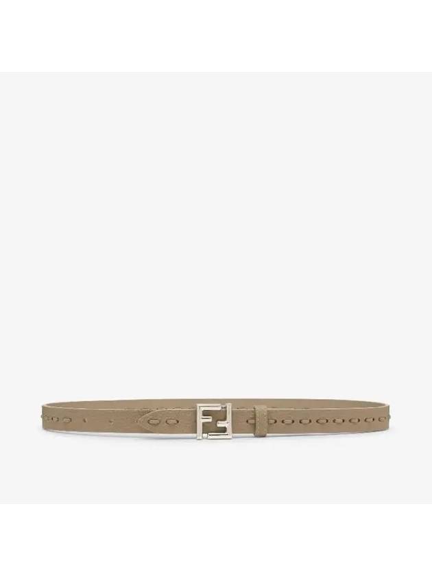 Big Dot Taupe Celeria Belt Grey - FENDI - BALAAN 1