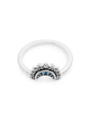 Celestial Blue Sparkling Moon Ring Silver - PANDORA - BALAAN 3