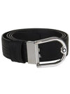 Horseshoe shaped reversible leather belt MB198634 - MONTBLANC - BALAAN 1