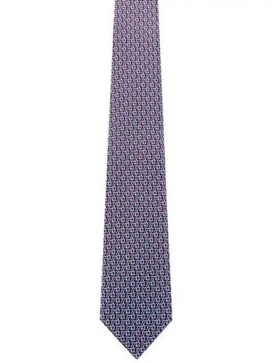 Men's Verde Silk Tie Red - SALVATORE FERRAGAMO - BALAAN 2