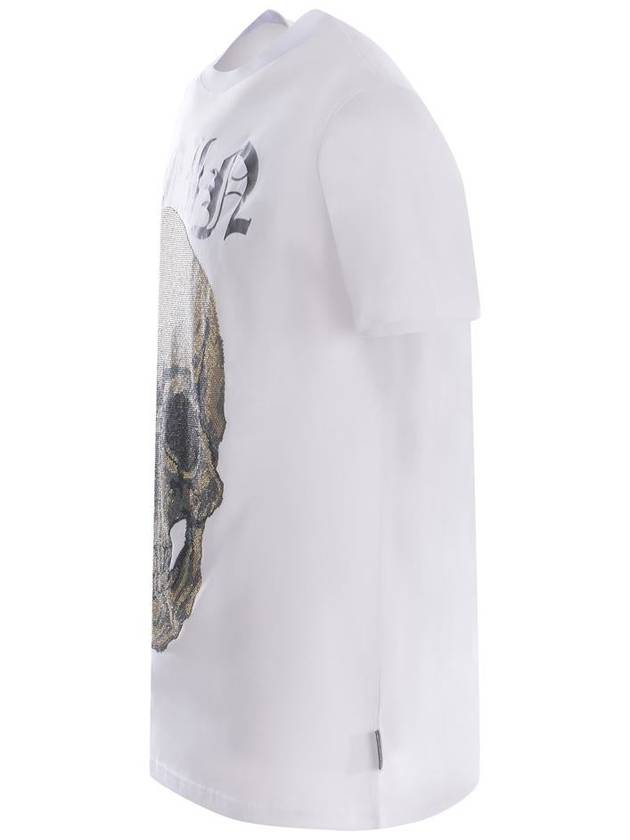 short sleeve tshirt WHITE - PHILIPP PLEIN - BALAAN 3