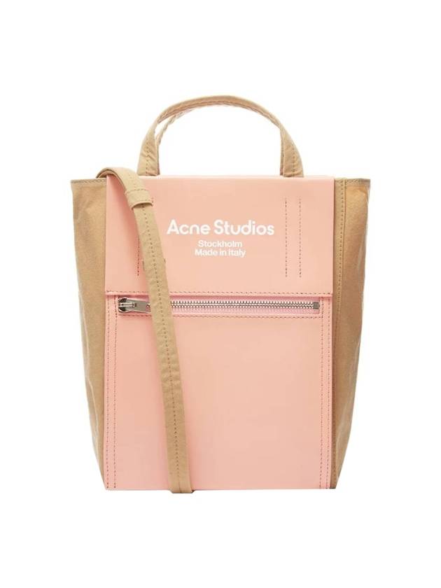 Baker Out Small Tote Bag Brown Pink - ACNE STUDIOS - BALAAN 1