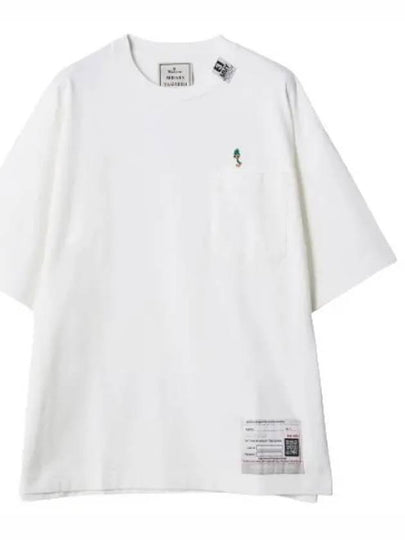 A13TS631 white duck embroidery t shirt - MIHARA YASUHIRO - BALAAN 2