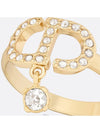 R2232WOMCY D03S Petit CD Ring - DIOR - BALAAN 4