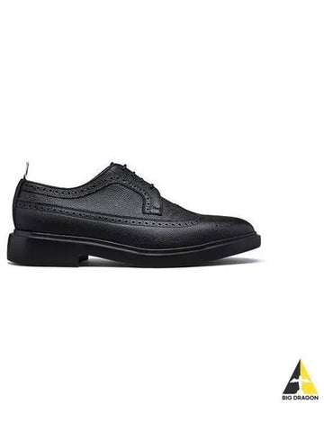 Classic Wing Tip Brogue Loafer Black MFD002H 00198 - THOM BROWNE - BALAAN 1