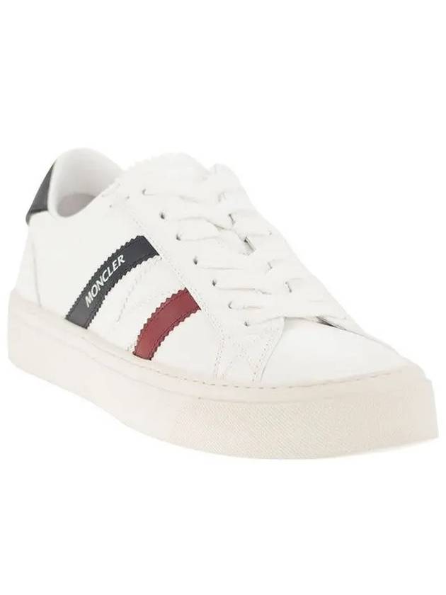 Monaco Low-Top Sneakers White - MONCLER - BALAAN 3