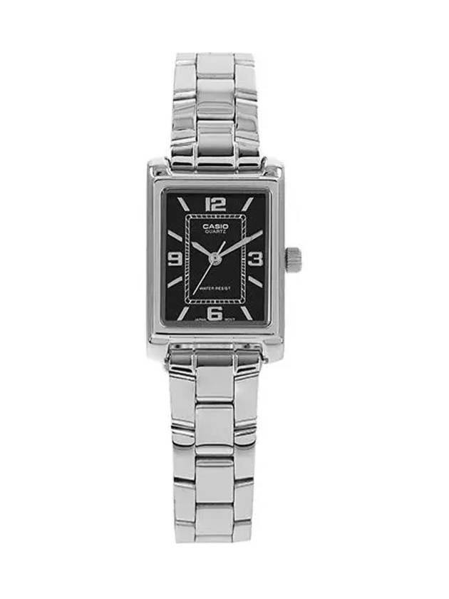 LTP 1234DD 2ADF 2A Analog Square CSAT Student Women Metal Watch - CASIO - BALAAN 3