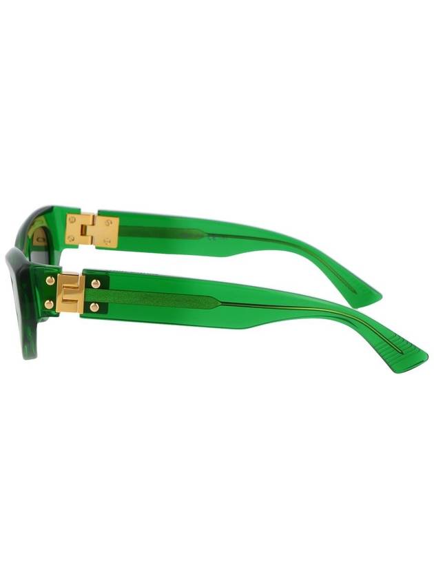 Eyewear Inverted Triangle Sunglasses Green - BOTTEGA VENETA - BALAAN 4