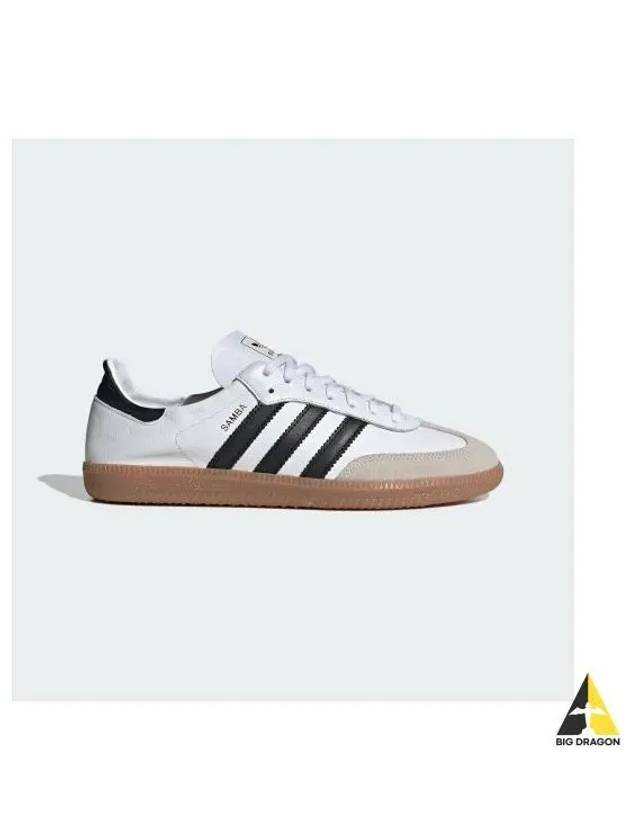 Samba Decon Leather Low Top Sneakers White - ADIDAS - BALAAN 2