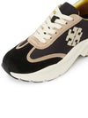 Good Luck Trainer Low Top Sneakers Black - TORY BURCH - BALAAN 8