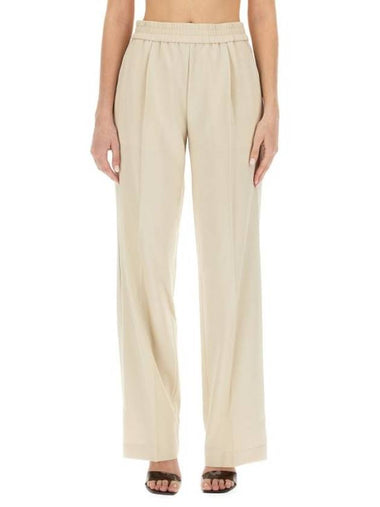 Straight Pants N06HW205 WNM IVORY - HELMUT LANG - BALAAN 1