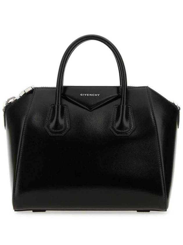 Antigona Leather Small Tote Bag Black - GIVENCHY - BALAAN 2