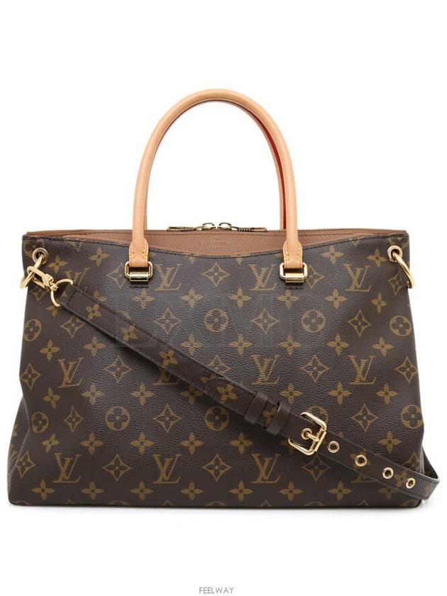 Monogram Palace MM Tote Shoulder Bag M40907 - LOUIS VUITTON - BALAAN 1