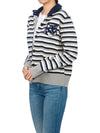 Fox Head Intarsia Stripe Regular Cardigan Black - MAISON KITSUNE - BALAAN 6