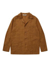 Linen Chore Jacket Orange SW22JK04YE - SOLEW - BALAAN 1