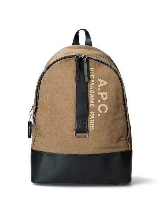 Sense Logo Print Backpack Camel - A.P.C. - BALAAN 2