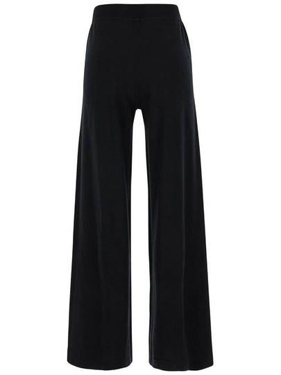 Black Relaxed Pants With Drawstring In Fabric Woman - P.A.R.O.S.H. - BALAAN 2