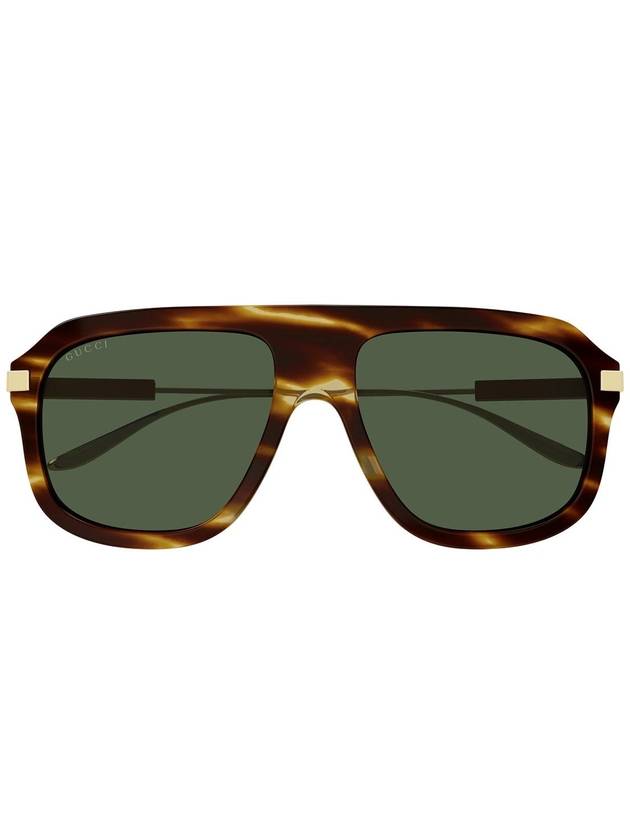 tortoiseshell effect pilot frame sunglasses GG1309S - GUCCI - BALAAN 2