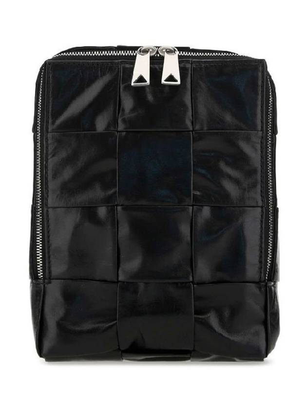 Cassette Mini Cross Bag Black - BOTTEGA VENETA - BALAAN 9