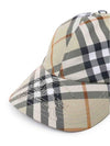 Check Ball Cap Green - BURBERRY - BALAAN 5