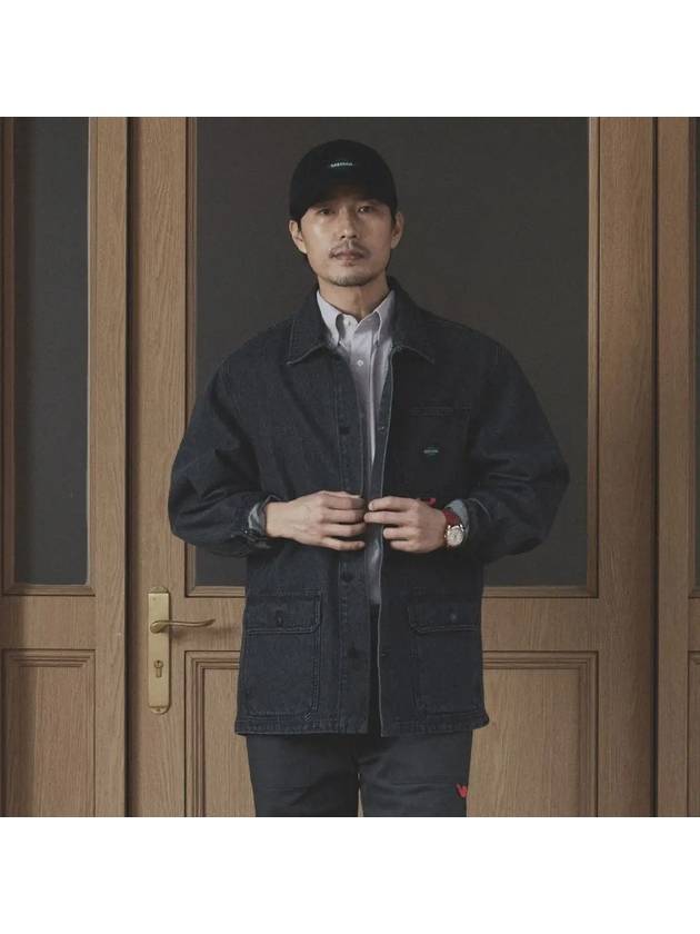 Denim Work Jacket GEE245 203 Black - GEECOON - BALAAN 2