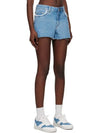 Mid-Thigh Denim Shorts Pale Blue - A.P.C. - BALAAN 3